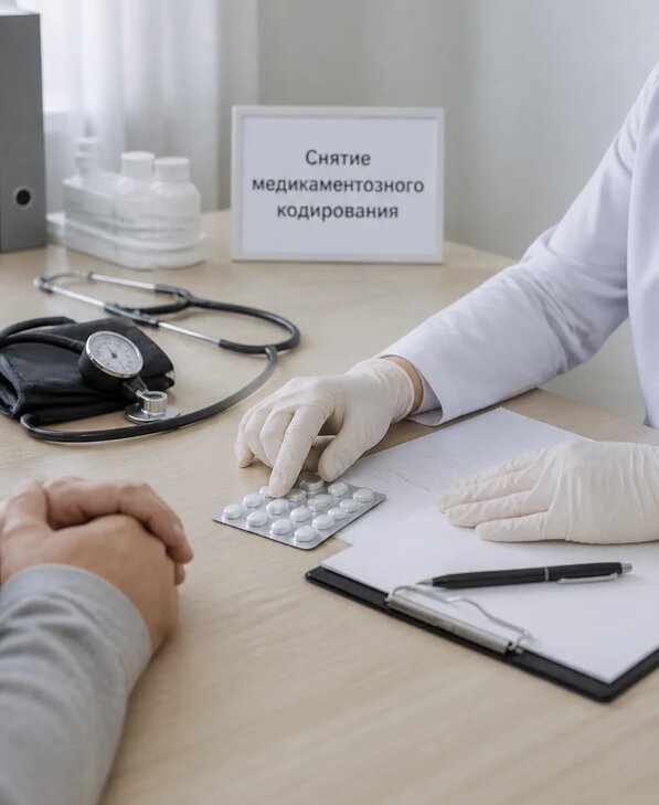 Снятие медикаментозного кодирования в Урае от 5211 р. | Медзона